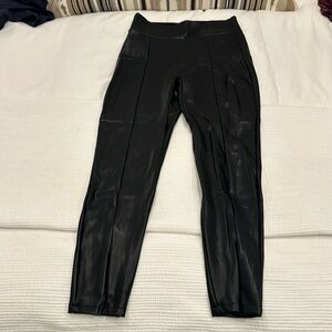 Abercrombie Faux Leather Leggings - M